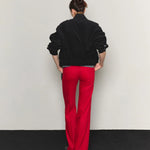 Corduroy bomber jacket black - fasfas