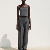 Cropped tube top - fasfas