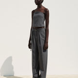 Cropped tube top - fasfas