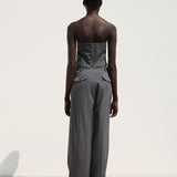 Cropped tube top - fasfas