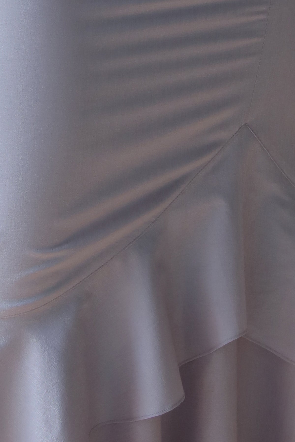 Asymmetric mermaid maxi skirt - fasfas