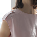 Low waist asymmetric long sleeveless dress - fasfas