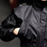 Black signature ma-1 re-poly jumper