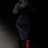 Black signature ma-1 re-poly jumper