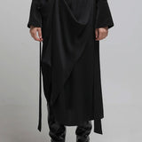 Rok midi berkain hitam