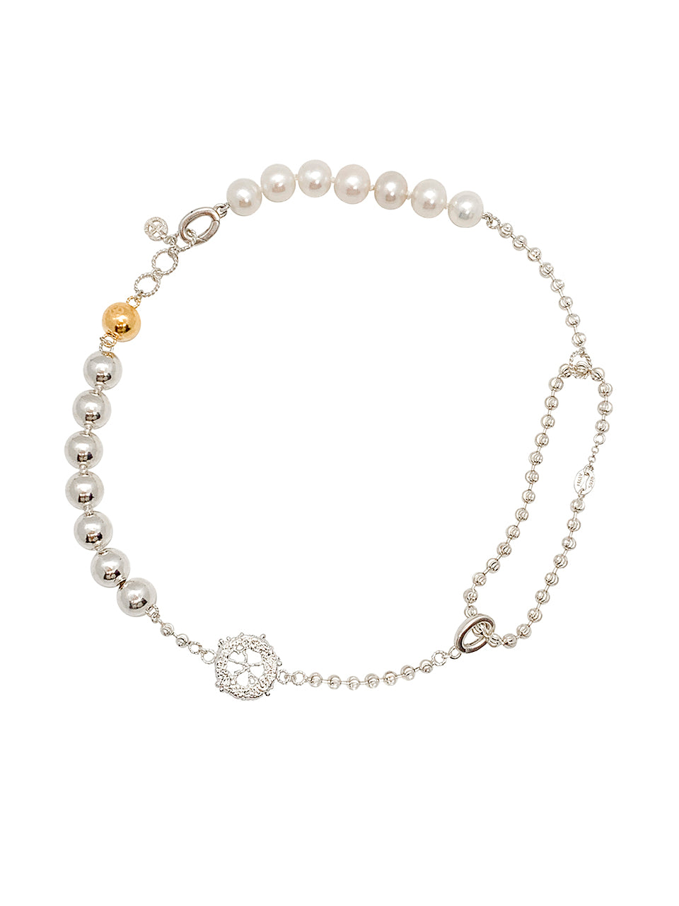 Etoile gb necklace transfomable silver - fasfas