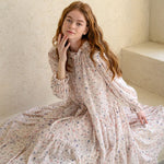 Flower pattern frill blouse - fasfas