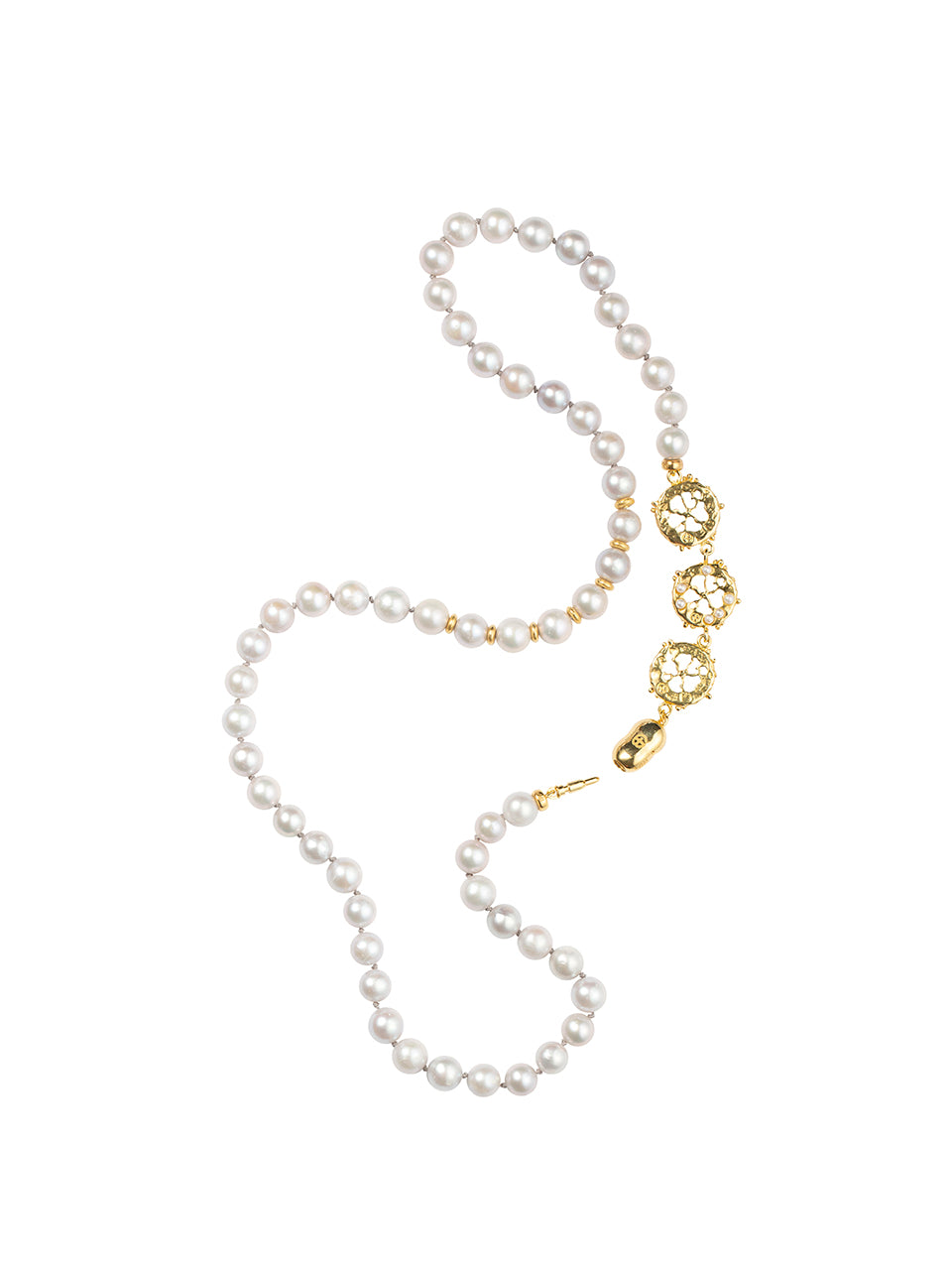 G.givre pearl necklace - fasfas
