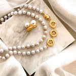 G.givre pearl necklace - fasfas