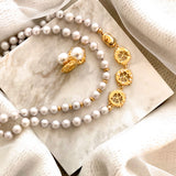 G.givre pearl necklace - fasfas