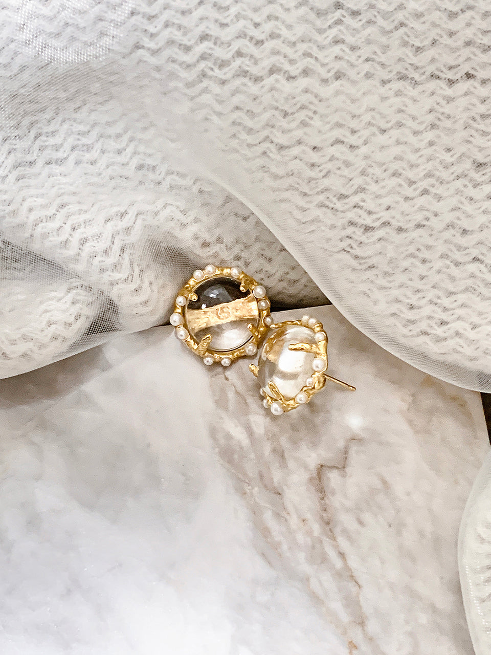 Gg crystal earring - fasfas