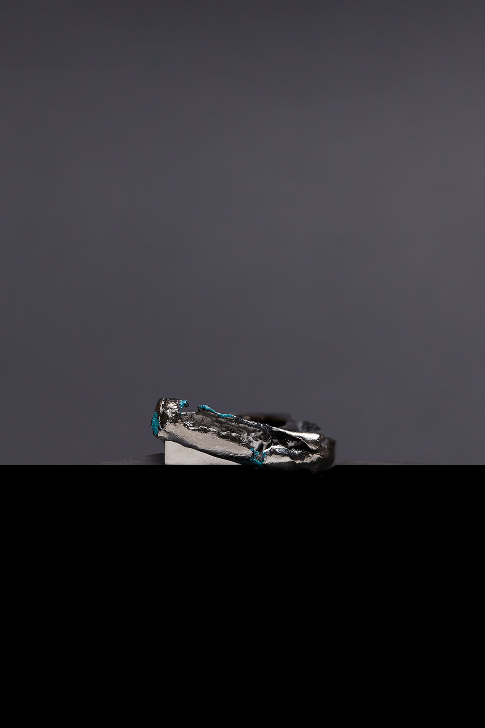 God shaped hole ring black - fasfas