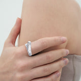 God shaped hole ring silver - fasfas