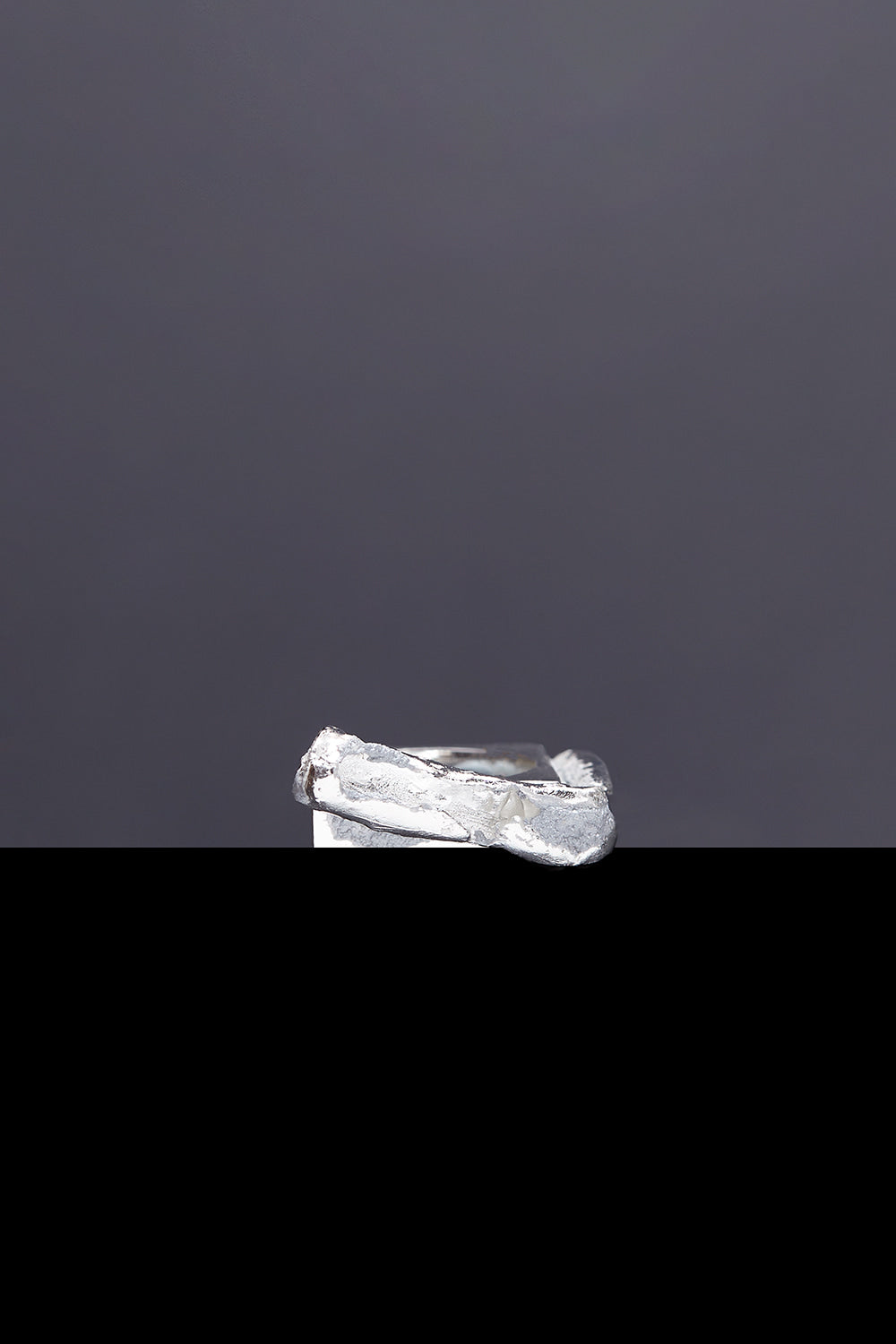 God shaped hole ring silver - fasfas