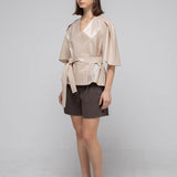 High waist set Up 5-part pants