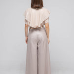 High waist wide pants - fasfas