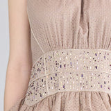 Halterneck 2-tier asymmetric dress - fasfas