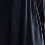 Halterneck asymmetric balloon long dress - fasfas