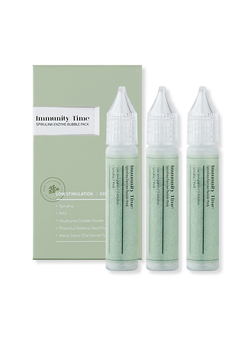 Immunity time spirulina enzyme nubble pack (single product) - fasfas
