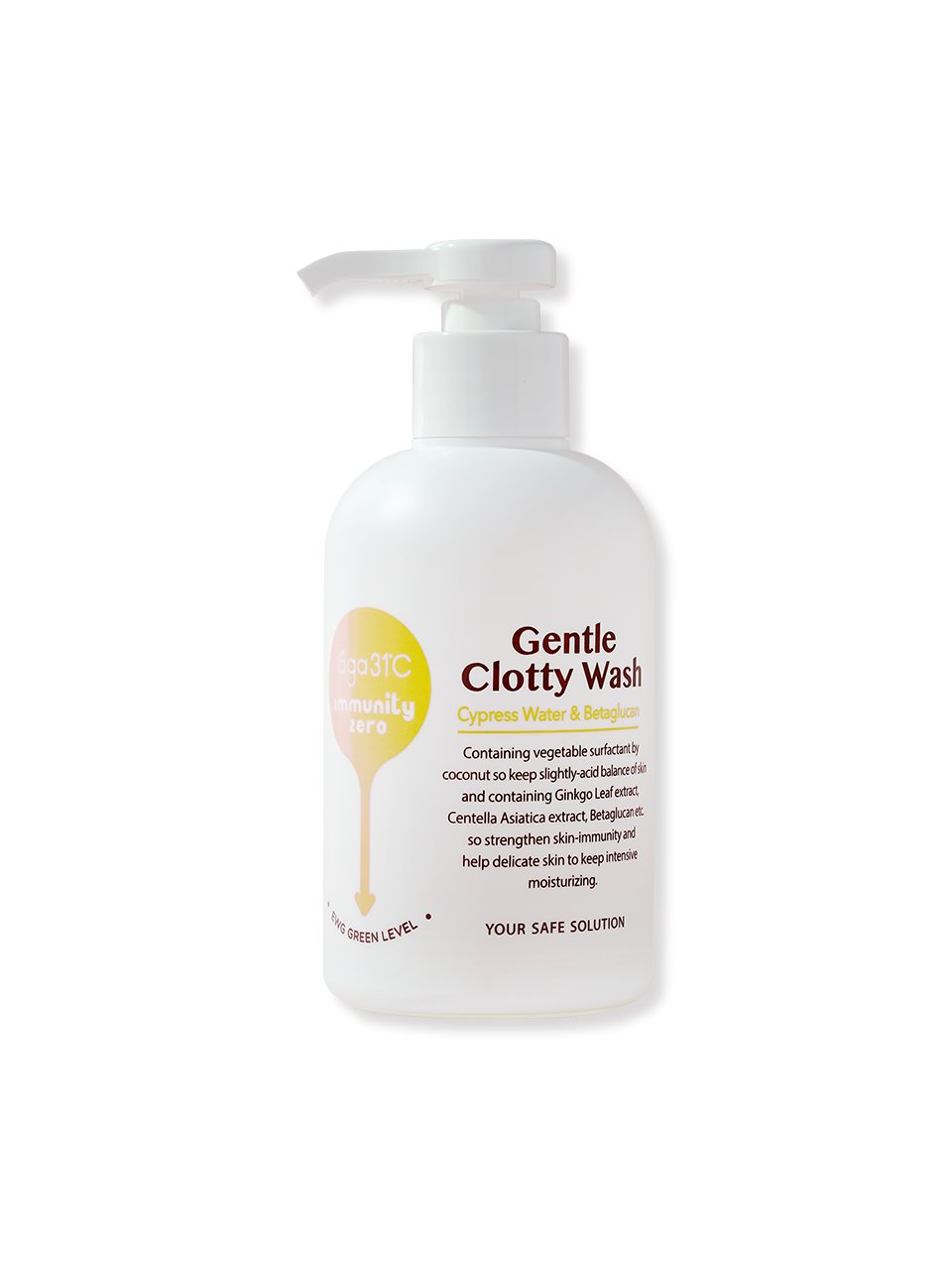 Immunity zero gentle clotty wash 300ml - fasfas