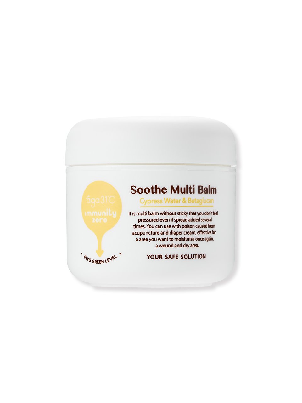 Immunity zero soothe multi balm 50g - fasfas