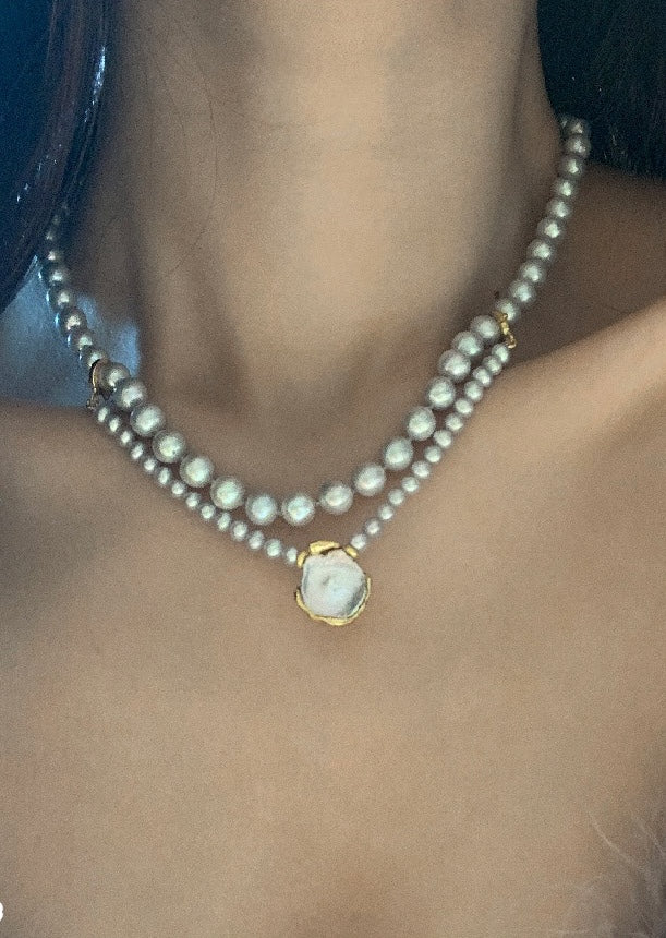 Lahm pearl necklace - fasfas