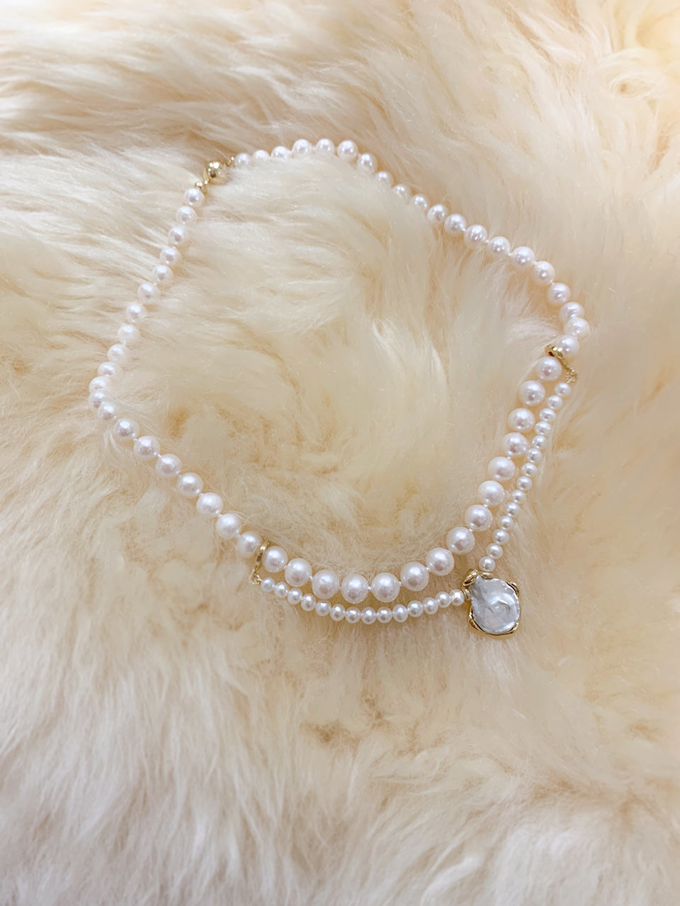Lahm pearl necklace - fasfas