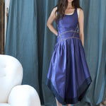 Layered sleeveless asymmetric wide jumpsuit - fasfas