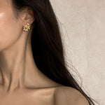 Light of waterlily earring - fasfas