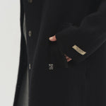 Livia knit coat ink black - fasfas