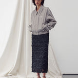 Logo-embellished bomber jumper khaki begie - fasfas