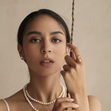 Long pearl necklace - fasfas