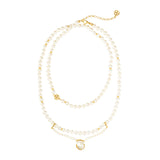 Long pearl necklace - fasfas
