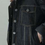 Loose fit denim padding - fasfas