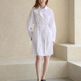 Loose fit shirt midi dress - fasfas
