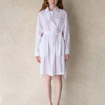 Loose fit shirt midi dress - fasfas