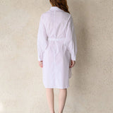 Loose fit shirt midi dress - fasfas
