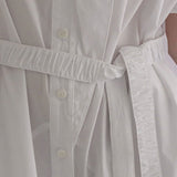Loose fit shirt midi dress - fasfas