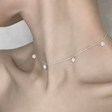Maor necklace silver - fasfas