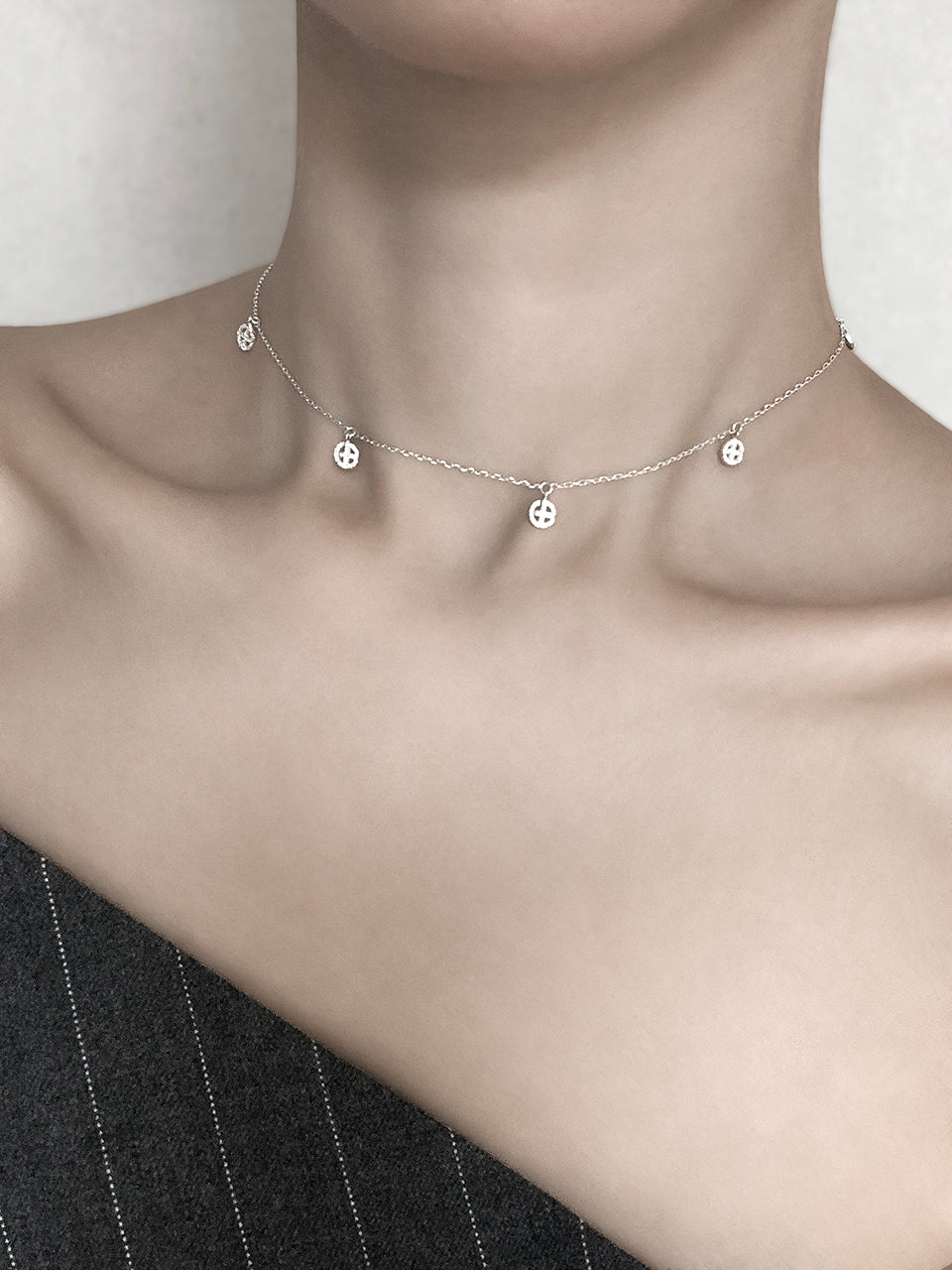 Maor necklace silver - fasfas