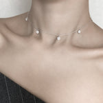 Maor necklace silver - fasfas