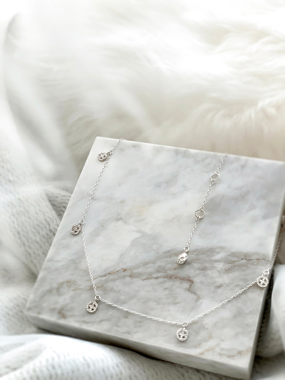 Maor necklace silver - fasfas