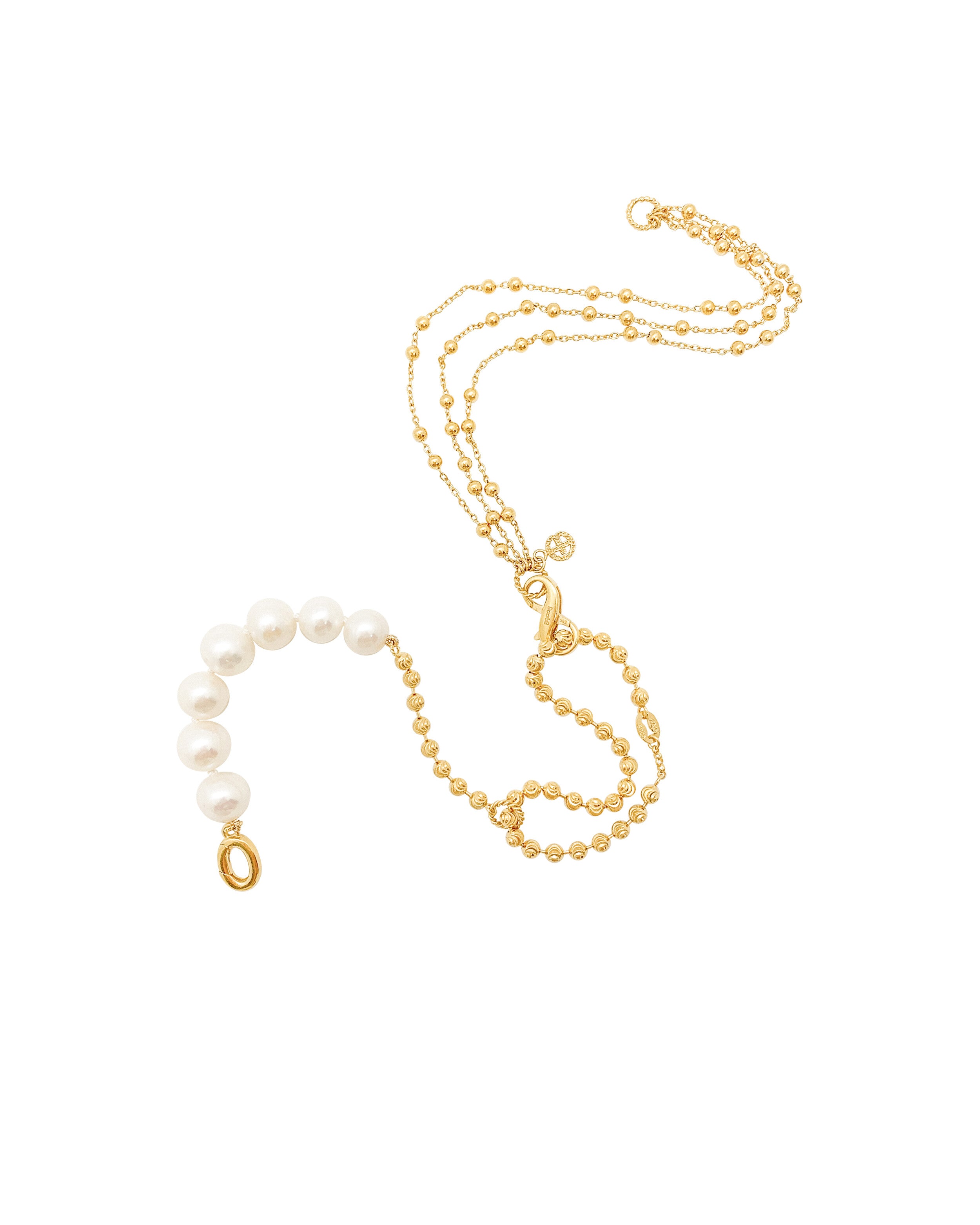 Nuit gb necklace transfomable gold - fasfas