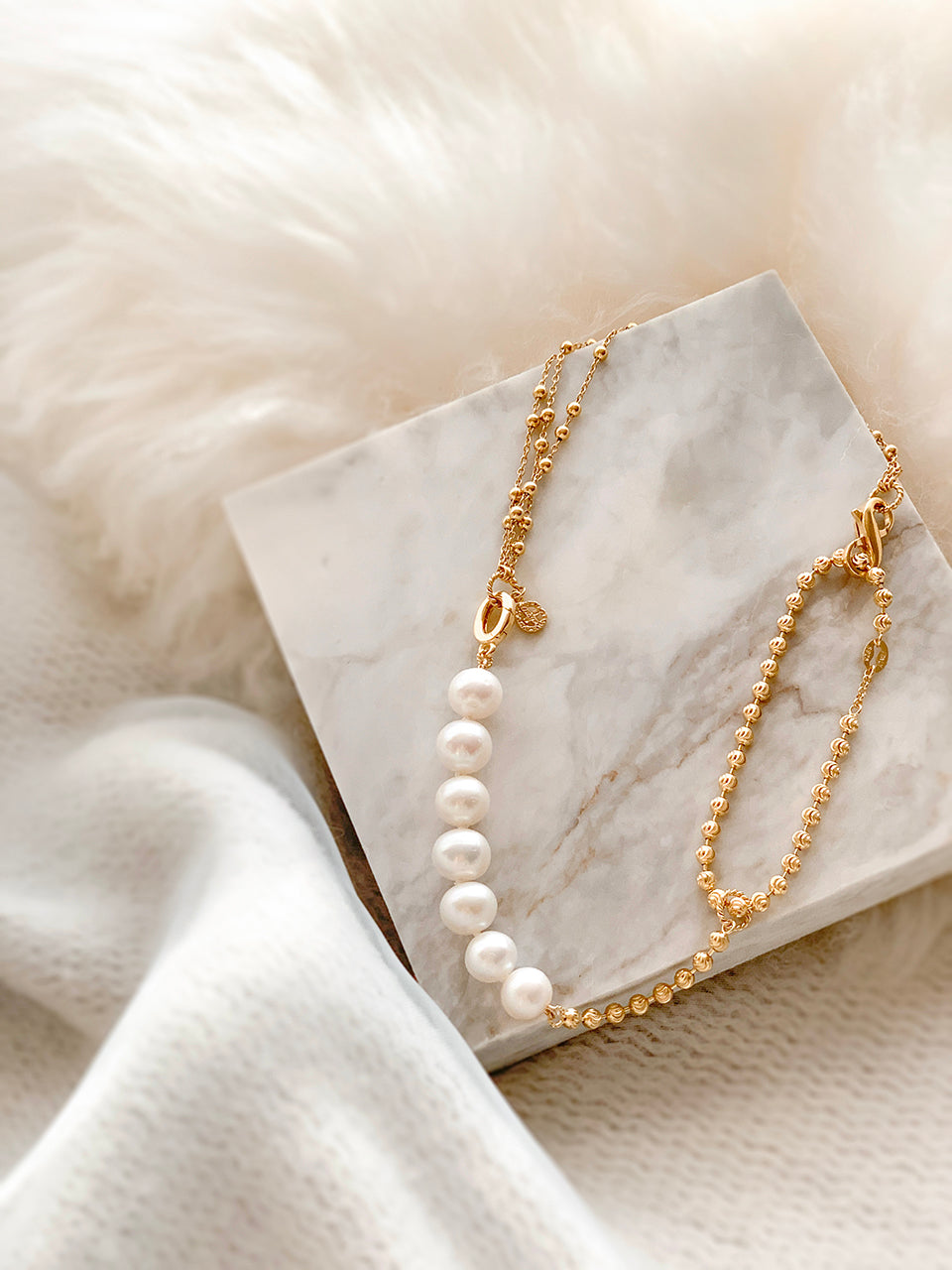 Nuit gb necklace transfomable gold - fasfas