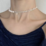 Nuit gb necklace transfomable silver - fasfas