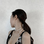 Nuit gb necklace transfomable silver - fasfas