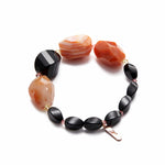 Orange agate bracelet - fasfas
