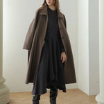 Overfit maxi wool coat - fasfas