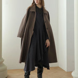 Overfit maxi wool coat - fasfas