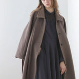 Overfit maxi wool coat - fasfas